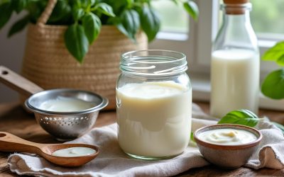 Fromage blanc maison et zéro déchet