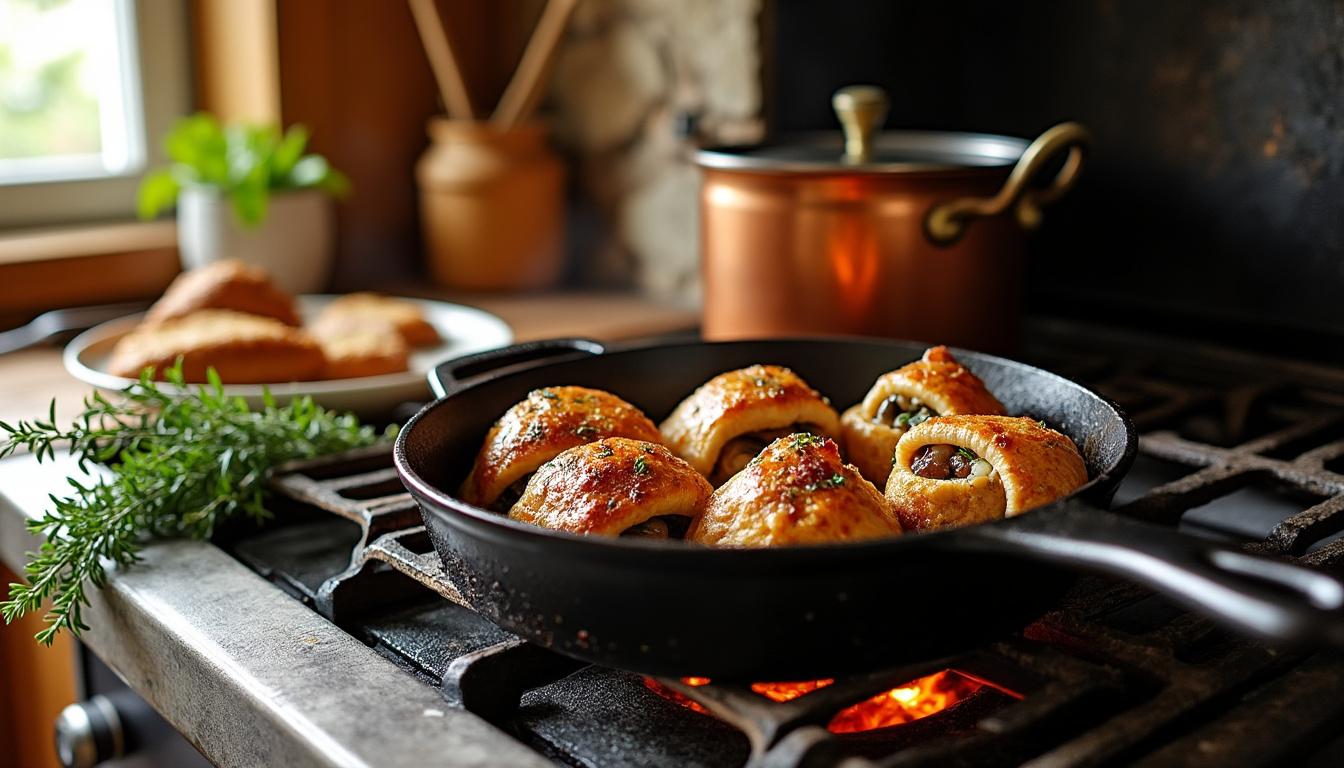 découvrez une recette facile de paupiette de porc au four avec un guide complet sur le temps de cuisson pour un plat savoureux et réussi à chaque fois.