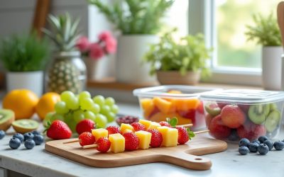 Blog 10 Comment préparer des brochettes de fruits à l’avance