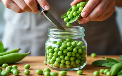 Blog 16 Conserver des petits pois