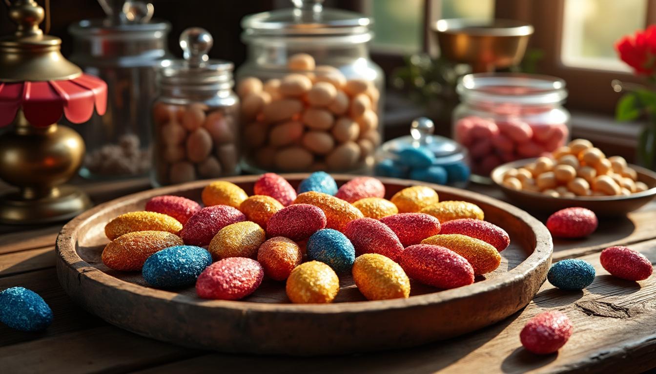 découvrez l'art des dragées aux amandes, alliant tradition et savoir-faire pour des douceurs authentiques, parfaites pour célébrer vos moments précieux.