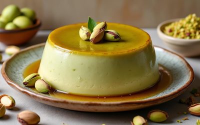 Blog 8 Flan à la pistache maison