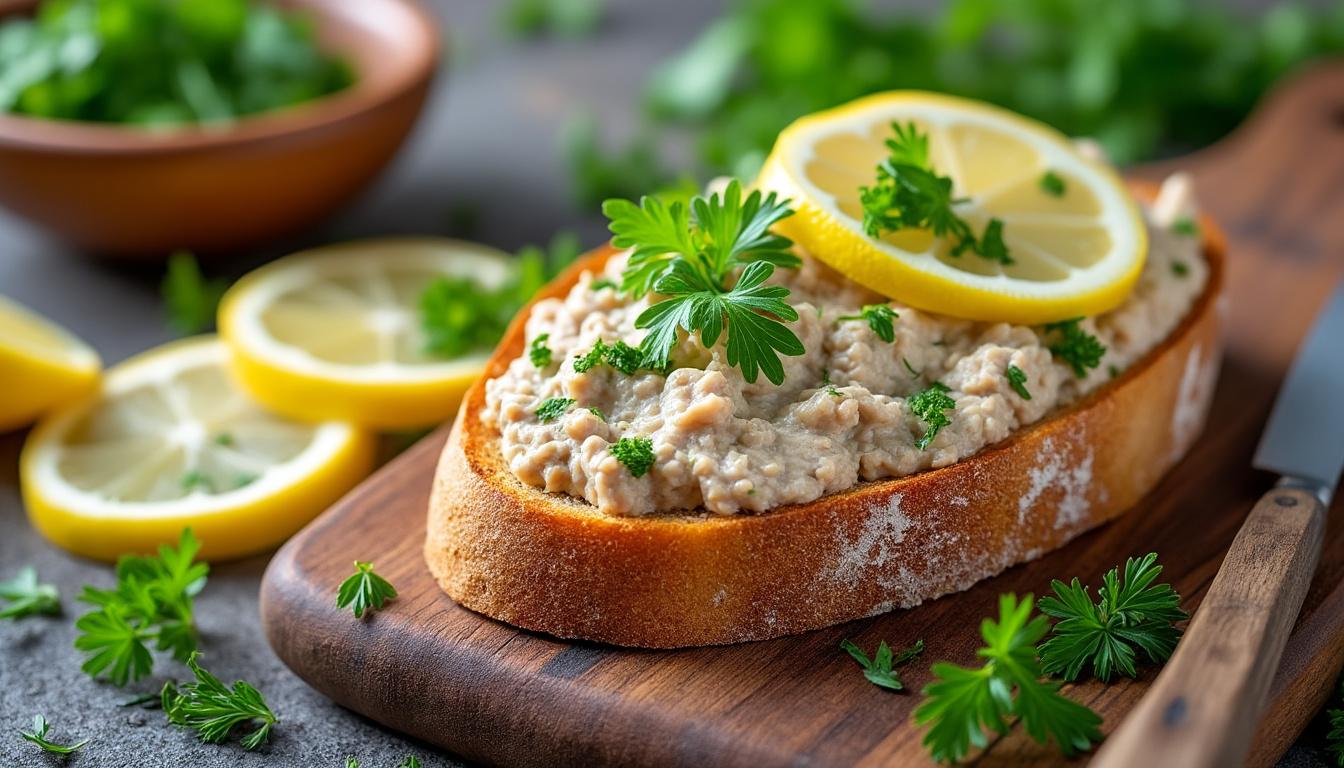 découvrez une recette facile et rapide de rillettes de thon, idéale pour vos apéritifs gourmands et savoureux.