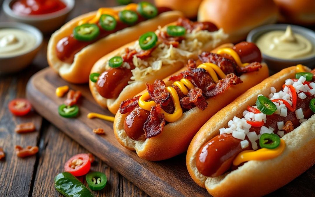 Recettes de hot-dogs américains