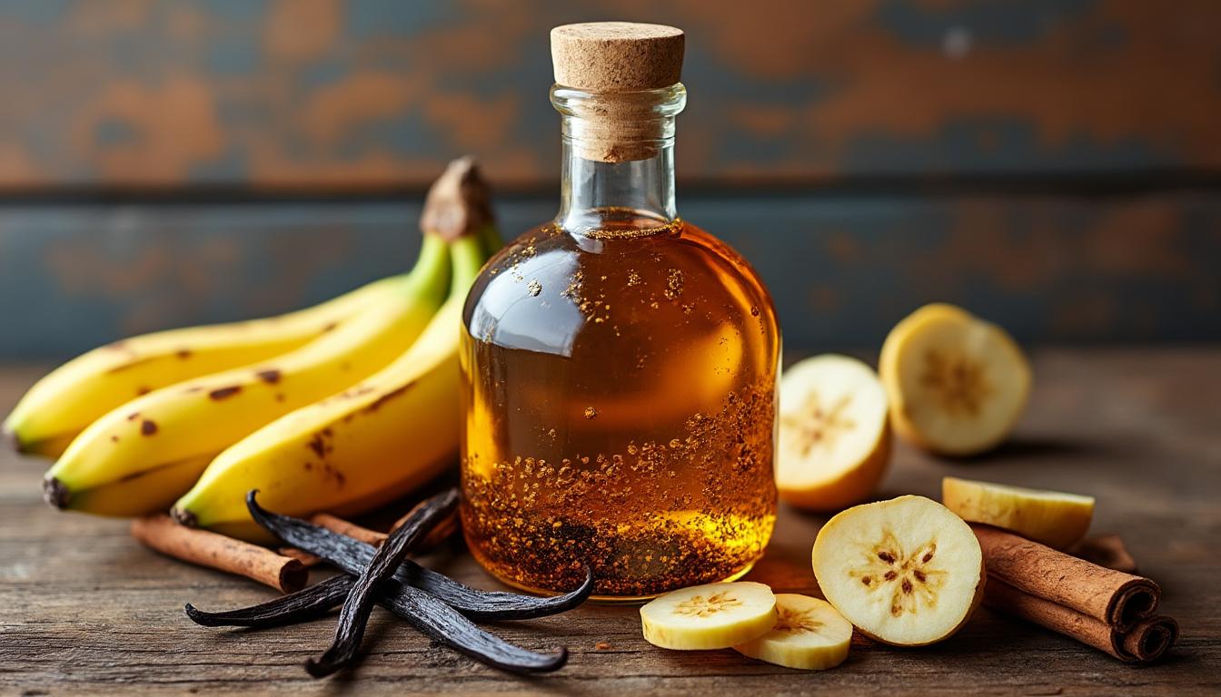 découvrez notre recette facile et savoureuse de rhum arrangé à la banane, un cocktail exotique parfait pour vos apéritifs et soirées entre amis.