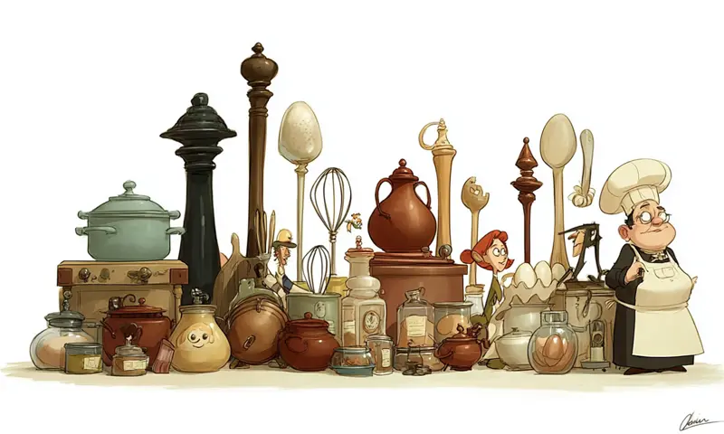 ustensiles de cuisine