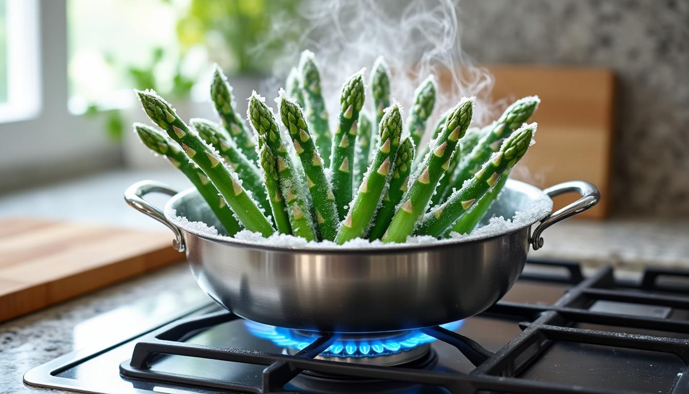 découvrez comment cuire facilement les asperges surgelées pour un plat savoureux et rapide, en conservant toute leur saveur et leurs nutriments.