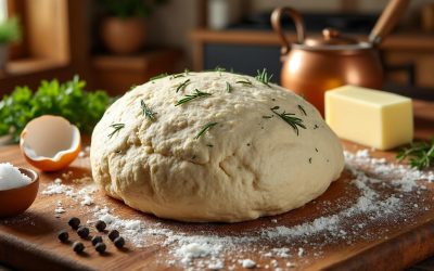 Pâte sablée salée