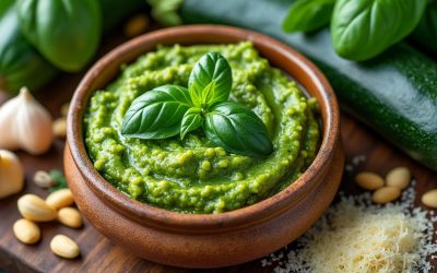 Pesto de courgettes