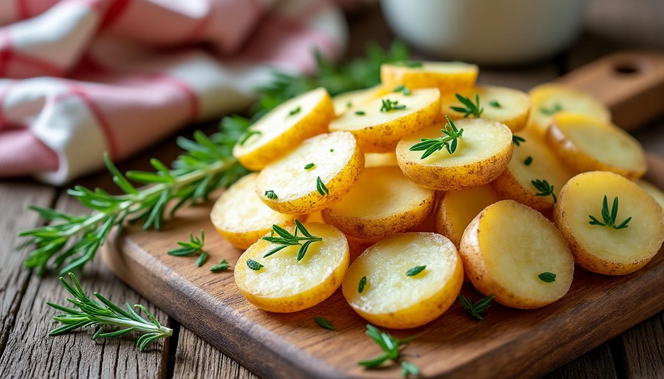 découvrez la recette traditionnelle des pommes de terre sarladaises au four, savoureuses et croustillantes, préparées avec de l'ail, du persil et de la graisse de canard pour un plat authentique du périgord.