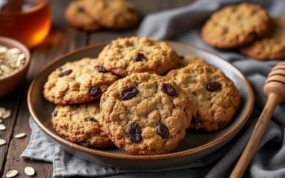 Recette de cookies healthy aux flocons d’avoine