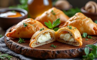 Samoussas chèvre miel