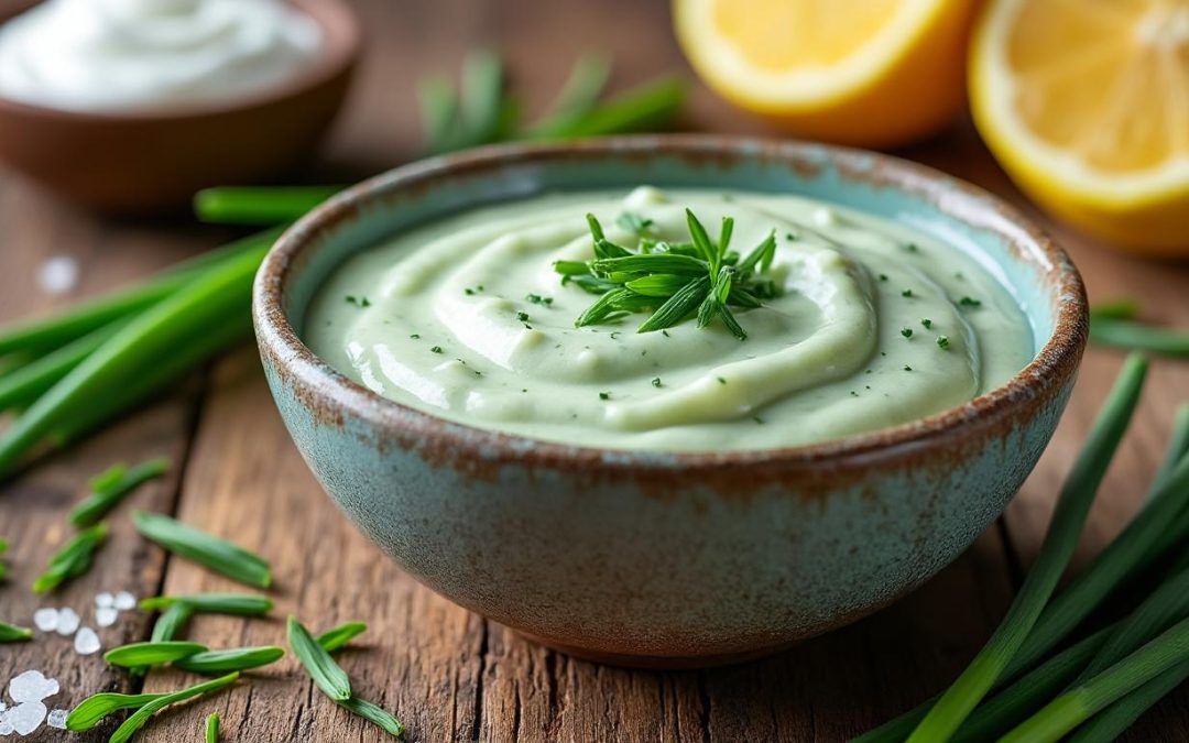 Sauce à la ciboulette