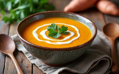 Soupe à la patate douce