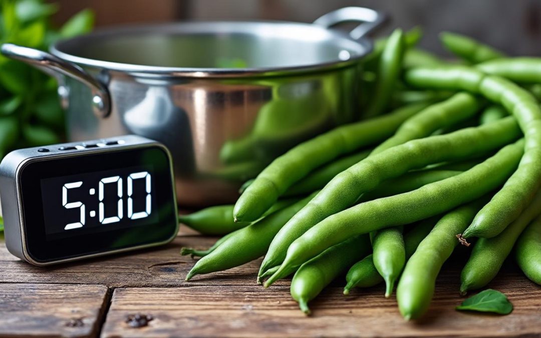 découvrez le temps de cuisson idéal des haricots verts pour conserver leur saveur et leur texture parfaite, que ce soit à la vapeur, à l'eau bouillante ou à la poêle.