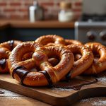 découvrez nos délicieux bretzels au chocolat, un savoureux mélange de douceur chocolatée et de croquant salé, parfait pour une gourmandise originale.