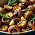 découvrez une recette simple et savoureuse de champignons au four, parfaite pour un plat gourmand et facile à préparer.