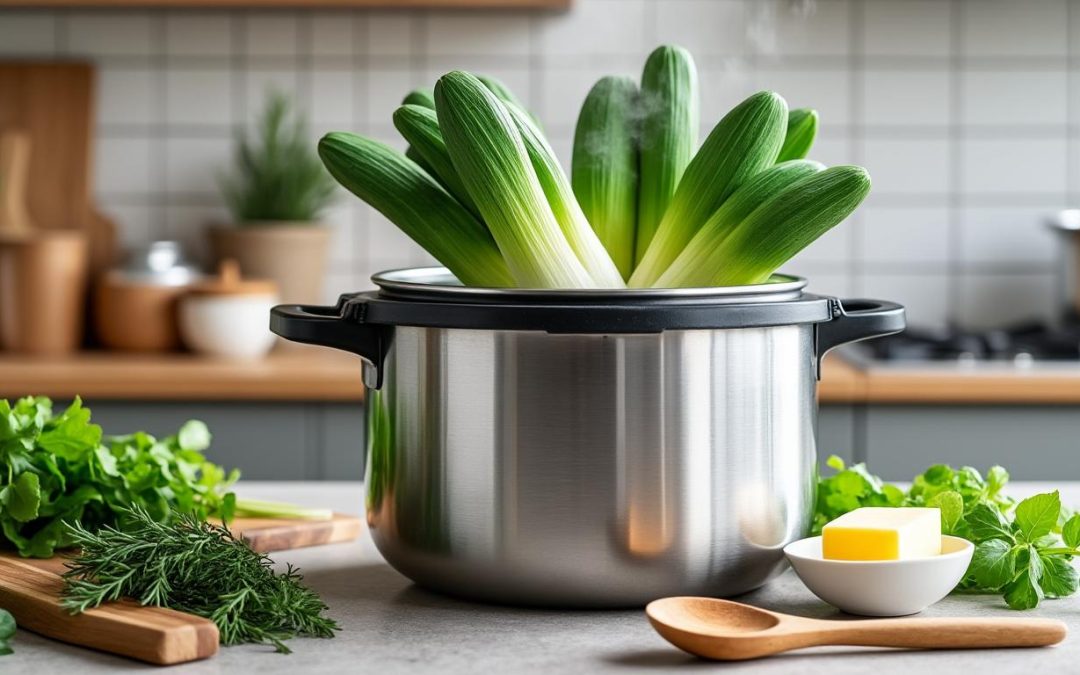 Cuisson des endives à la cocotte-minute