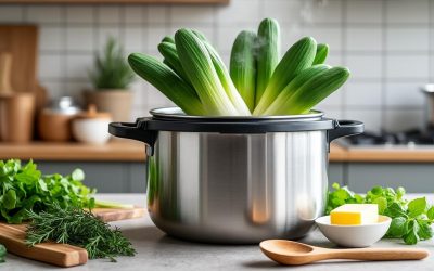 Cuisson des endives à la cocotte-minute