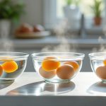 découvrez le temps idéal pour cuire parfaitement vos œufs durs, du jaune coulant au jaune bien ferme, pour réussir toutes vos recettes.