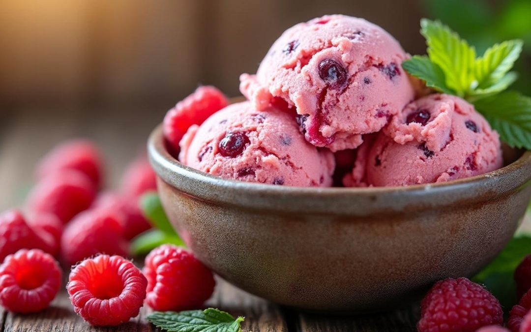 découvrez notre recette facile et gourmande de glace à la framboise maison, fraîche et délicieuse, parfaite pour se rafraîchir tout en se régalant.