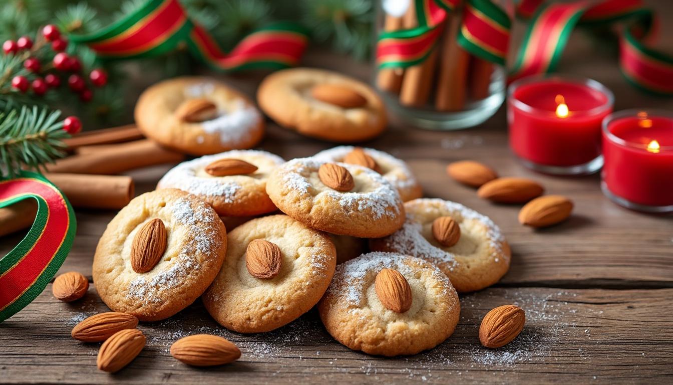 découvrez la recette facile et délicieuse des sablés de noël aux amandes, parfaits pour partager des moments gourmands en famille pendant les fêtes.