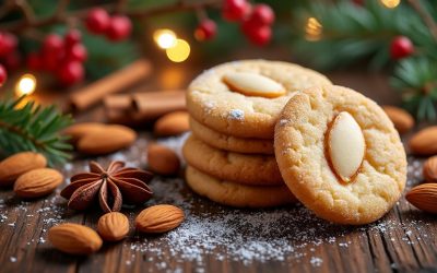 Sablés de Noël aux amandes