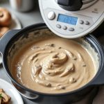 découvrez une recette facile et rapide de sauce aux champignons préparée avec votre thermomix, idéale pour accompagner viandes et pâtes.