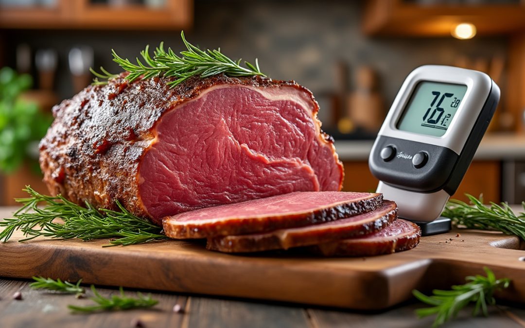 Temps de cuisson d’un rosbeef de 1 kg