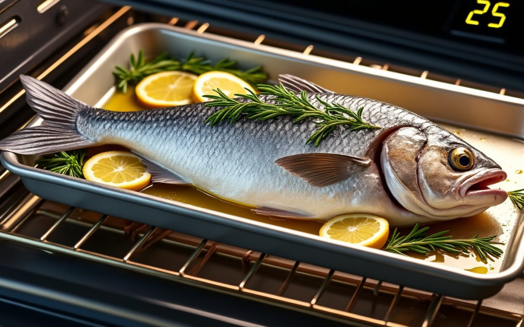 Temps de cuisson d’une dorade au four de 500 g