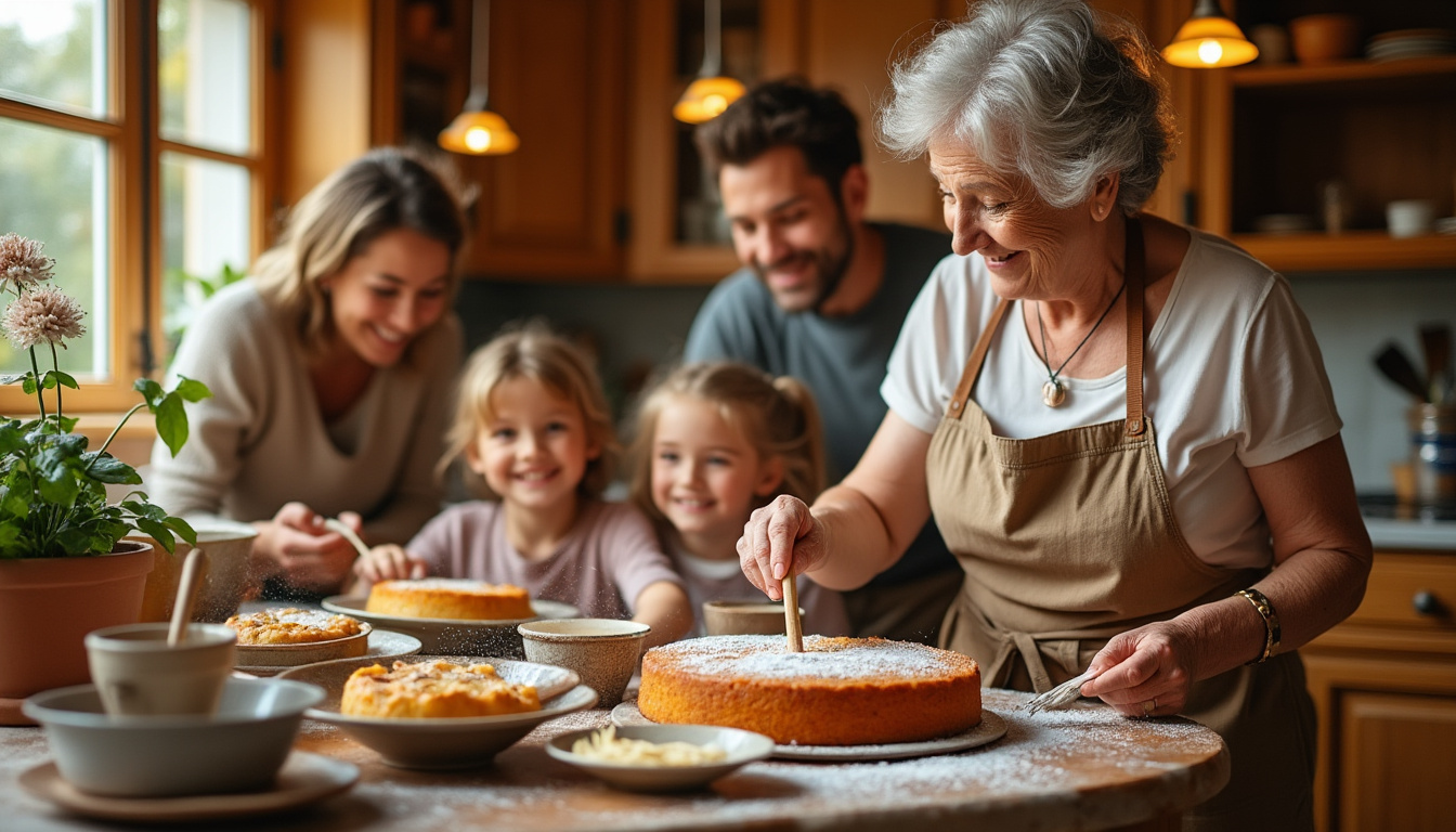 découvrez l'origine de l'expression 'mamie gâteau' et une recette traditionnelle pour régaler toute la famille avec douceur et gourmandise.