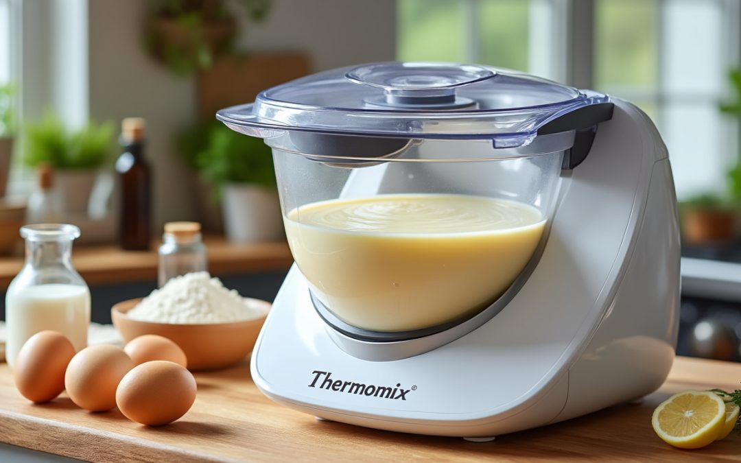 découvrez une recette simple et rapide de pâte à crêpes au thermomix pour des crêpes légères et savoureuses à chaque fois.