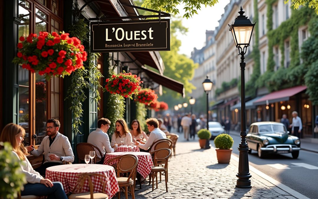 découvrez la brasserie l’ouest, un lieu convivial où savourer des plats traditionnels et des spécialités régionales dans une ambiance chaleureuse.