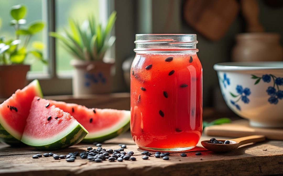 Confiture de pastèque de grand-mère