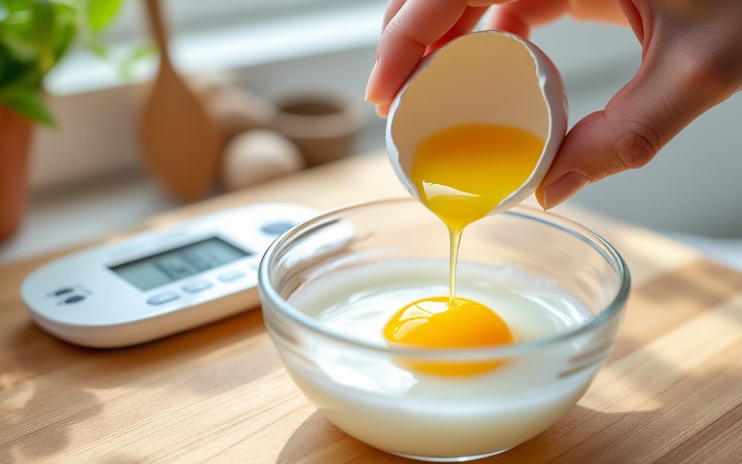 découvrez le poids moyen d'un blanc d'œuf et ses variations selon la taille de l'œuf pour vos recettes et apports nutritionnels.