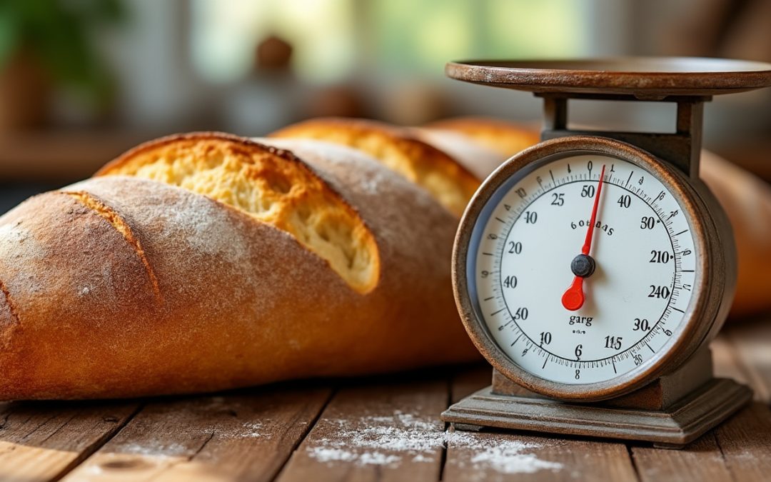 découvrez le poids typique d'une baguette tradition, un incontournable du pain français, pour mieux apprécier sa texture et sa saveur.