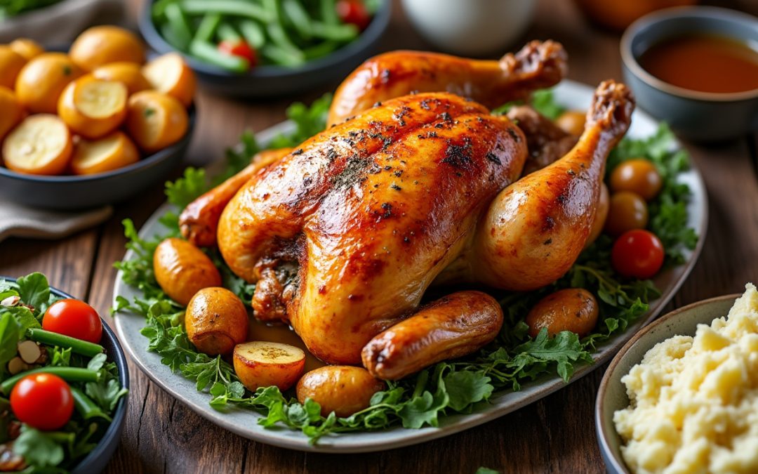 découvrez les meilleurs accompagnements pour sublimer votre poulet rôti et régaler vos convives à chaque repas.