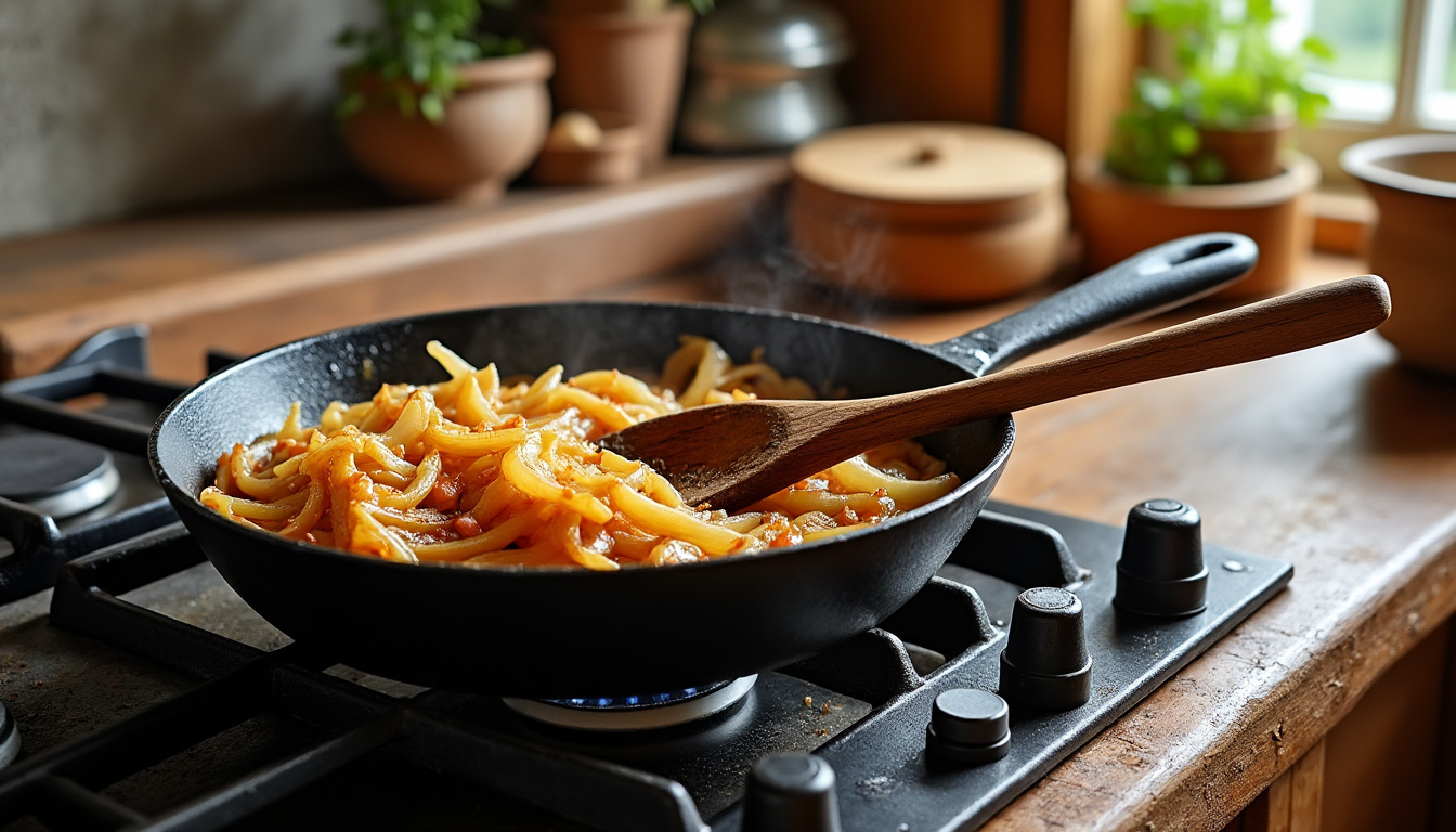 découvrez notre recette facile et savoureuse des oignons confits, parfaits pour sublimer vos plats et apporter une touche sucrée et caramélisée.