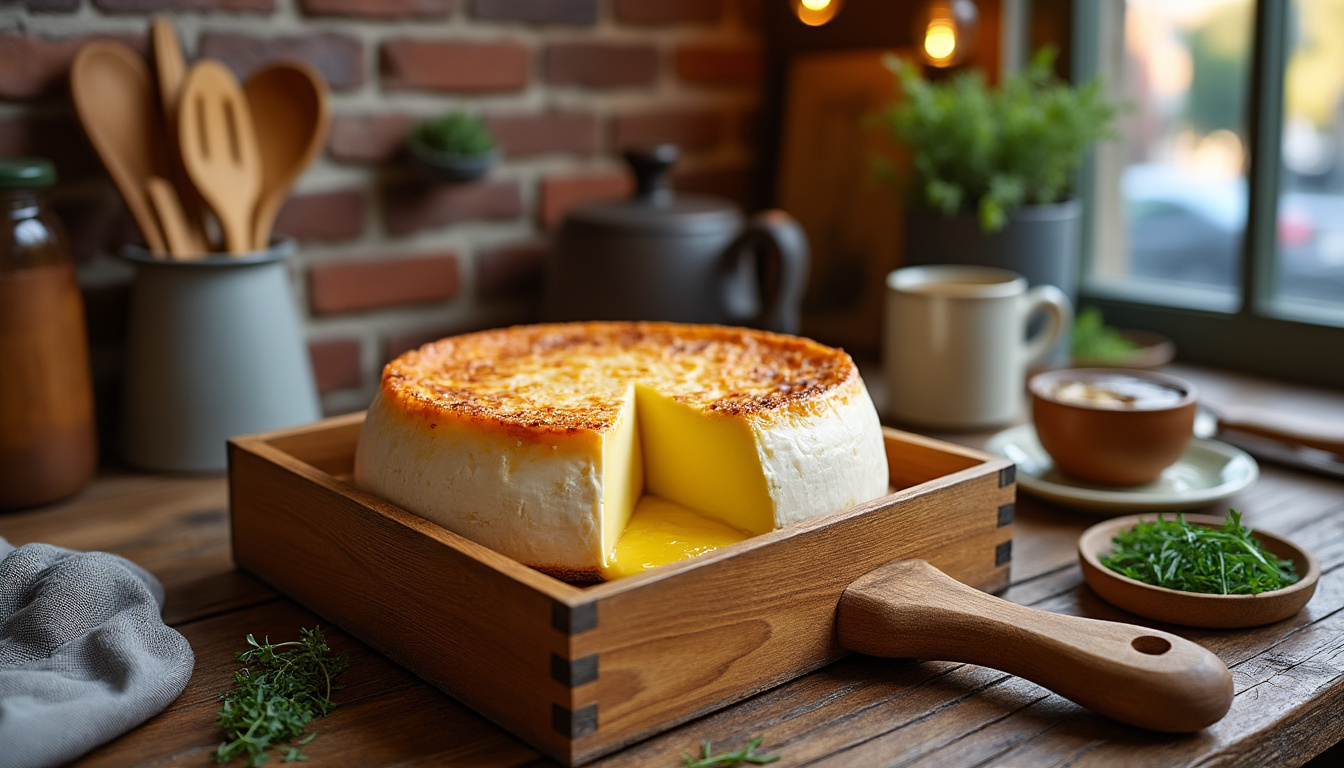 Recette du Mont d’Or au four 1 découvrez notre recette simple et savoureuse du mont d’or au four, idéale pour un repas convivial et réconfortant.