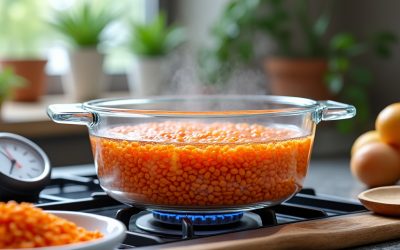 Blog 19 Temps de cuisson des lentilles corail